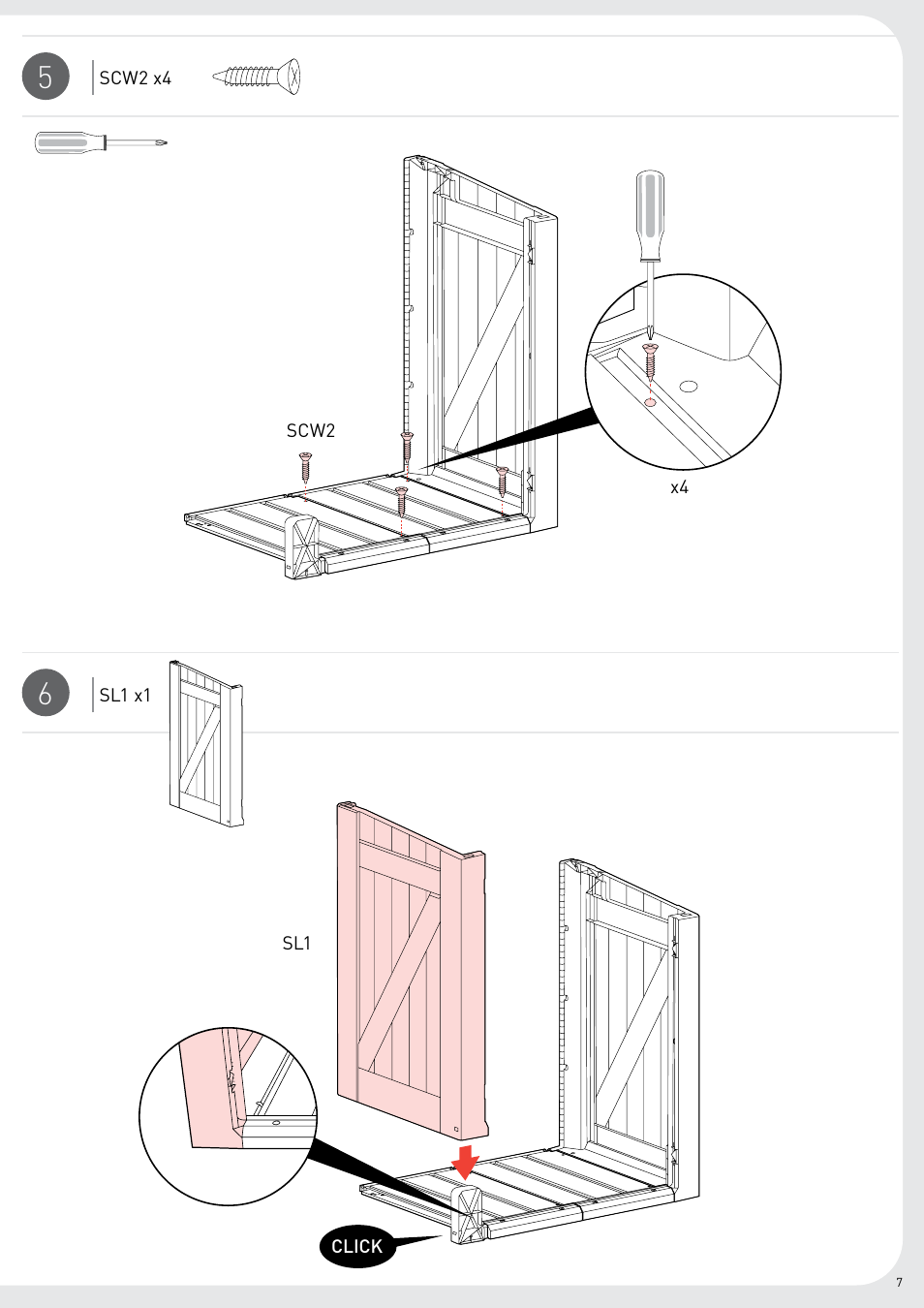 Keter Midi Store User Manual | Page 7 / 16