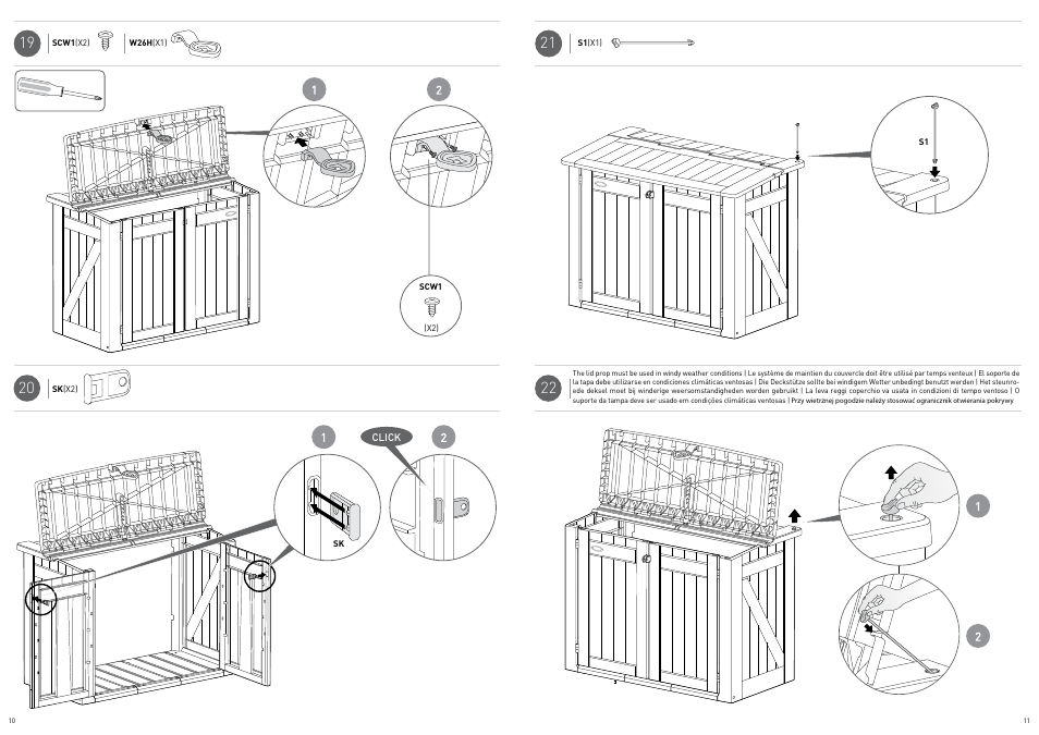 Keter Store It Out Flip Lid User Manual | Page 6 / 9
