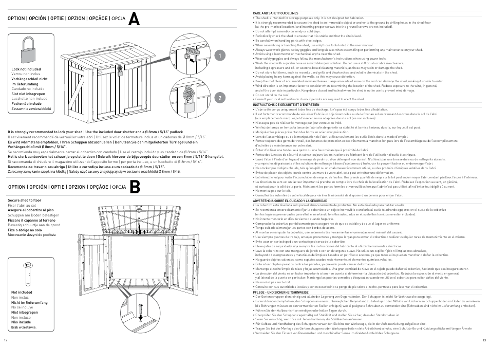 Keter Store It Out Flip Lid User Manual | Page 7 / 9