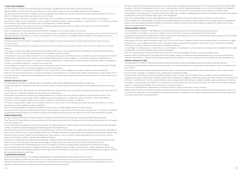 Keter Store It Out XL User Manual | Page 10 / 11