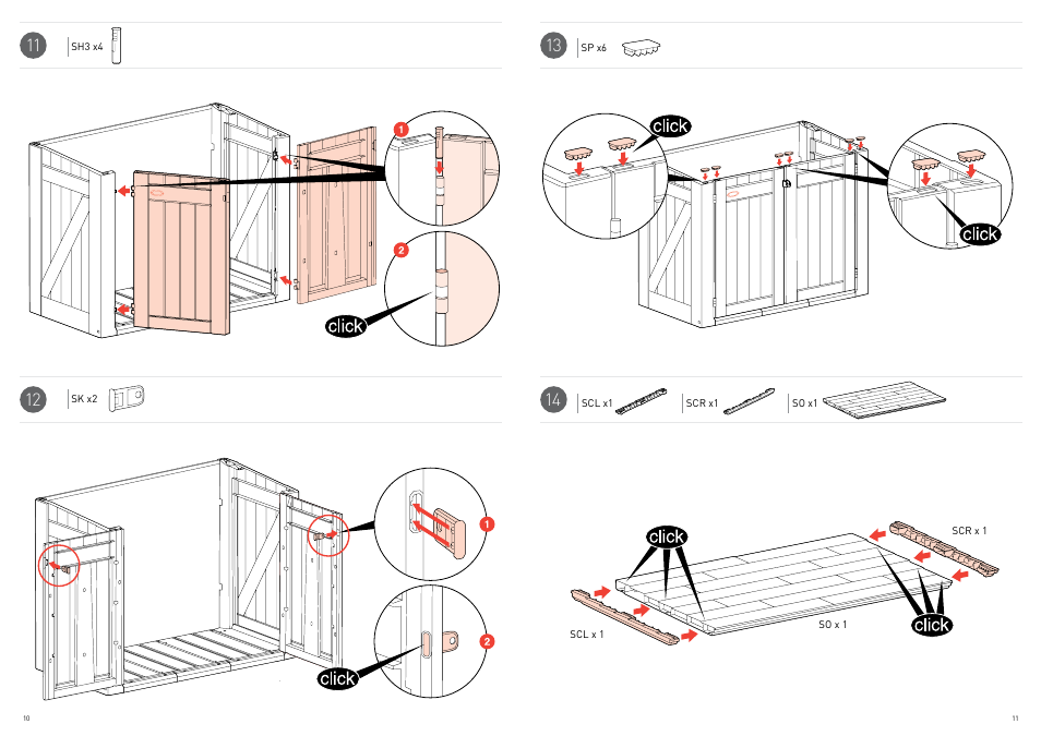 Keter Store It Out XL User Manual | Page 6 / 11