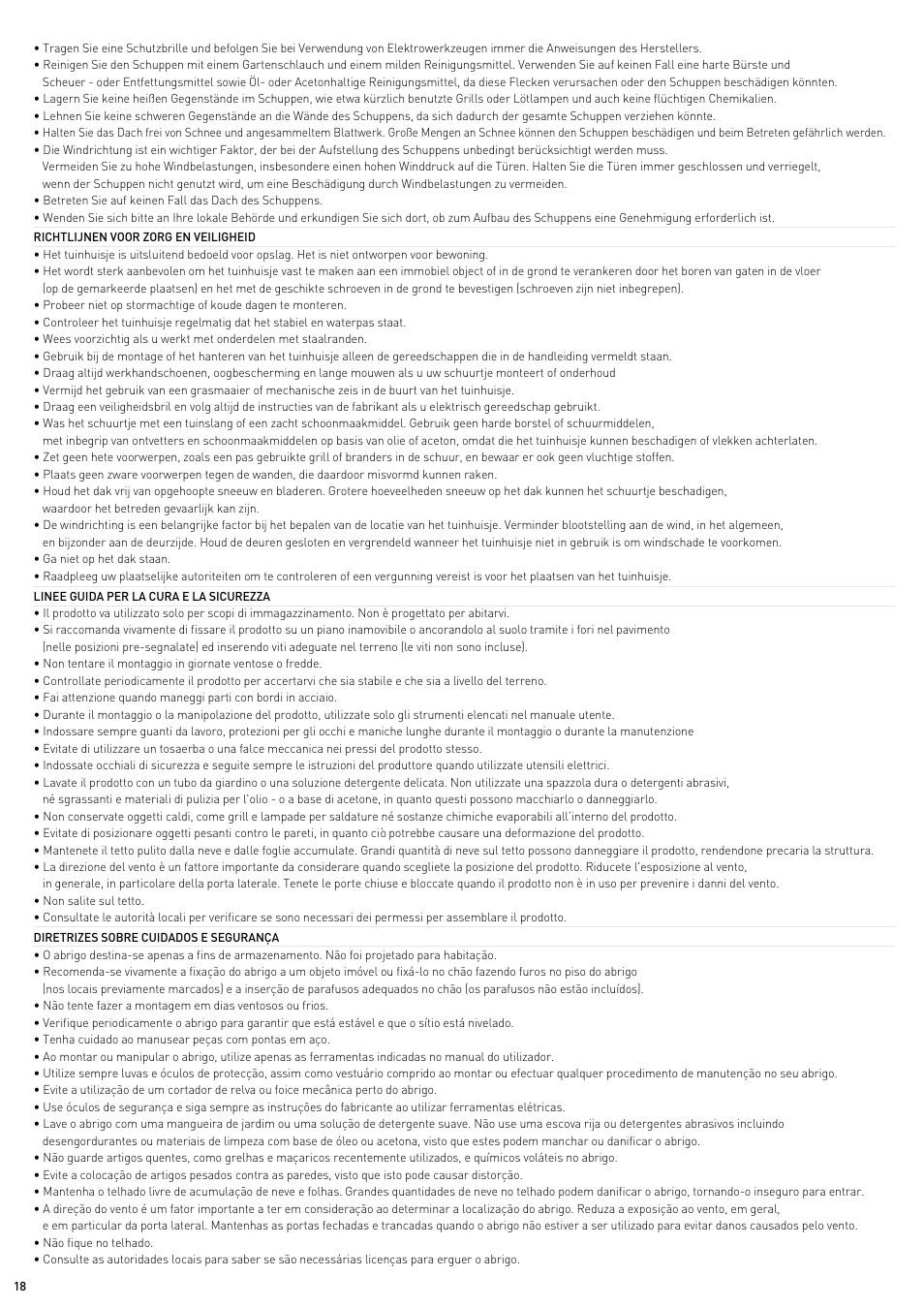Keter Store-It-Out Arc User Manual | Page 18 / 20