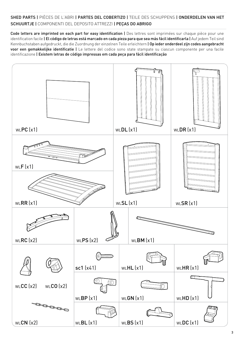 Keter Store-It-Out Arc User Manual | Page 3 / 20