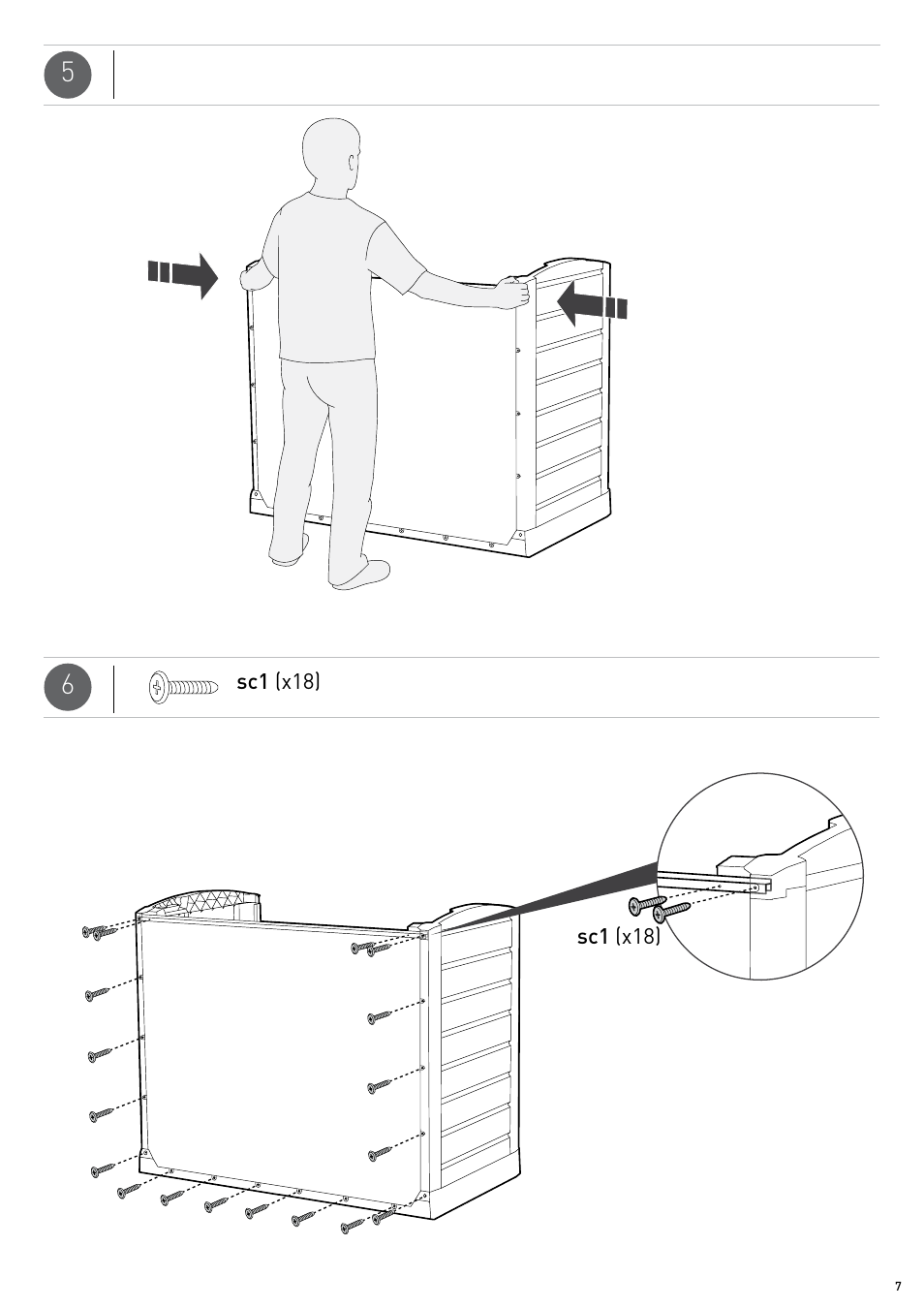 Keter Store-It-Out Arc User Manual | Page 7 / 20