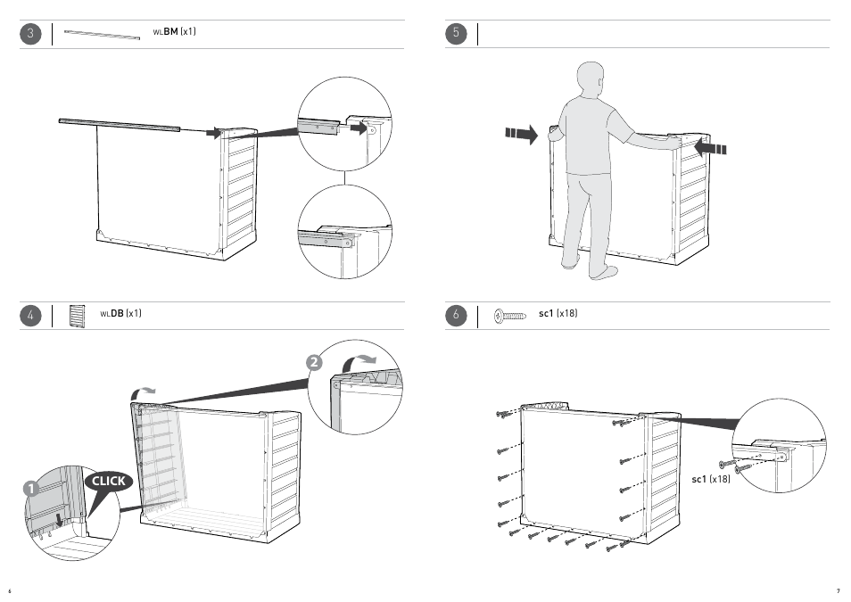 Keter Store-It-Out MAX User Manual | Page 4 / 11