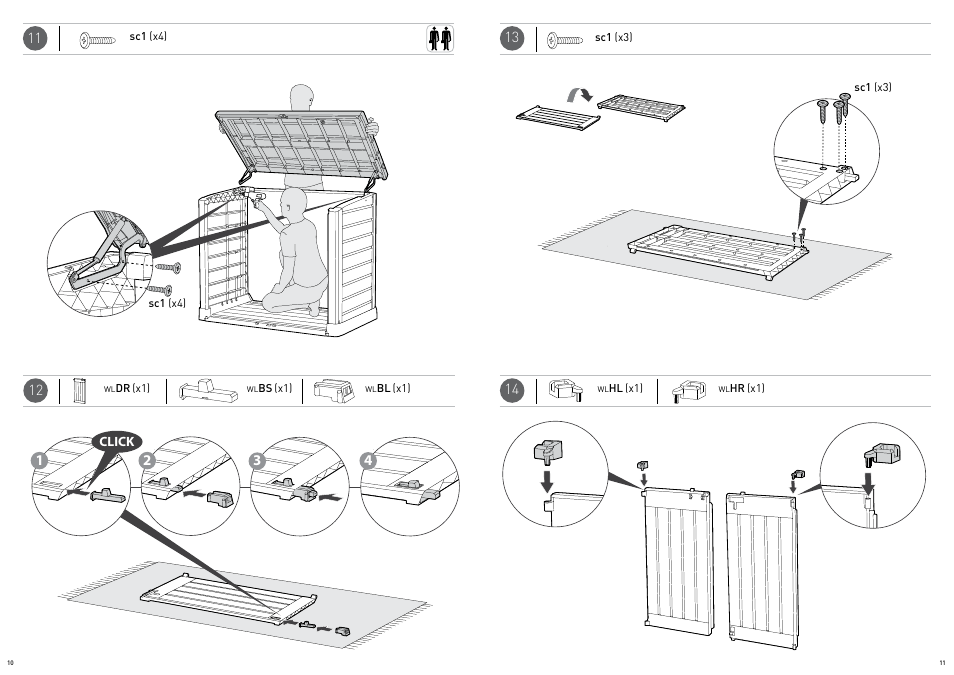 Keter Store-It-Out MAX User Manual | Page 6 / 11