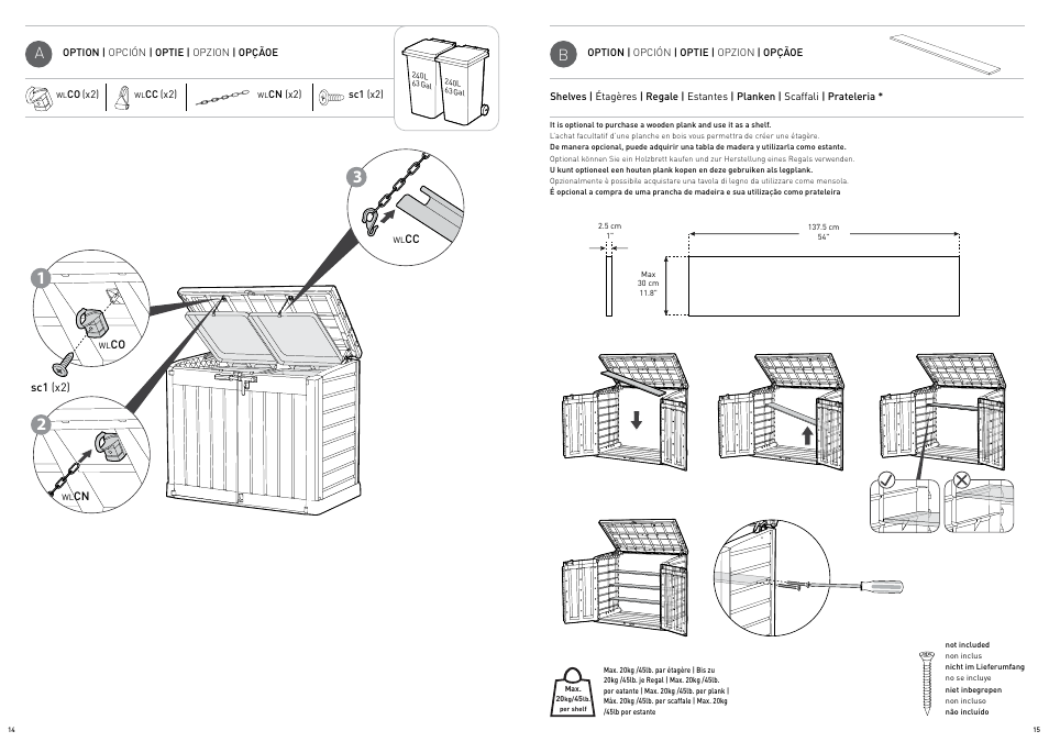 Keter Store-It-Out MAX User Manual | Page 8 / 11