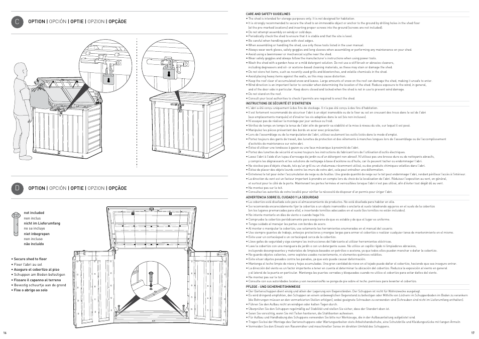 Keter Store-It-Out MAX User Manual | Page 9 / 11