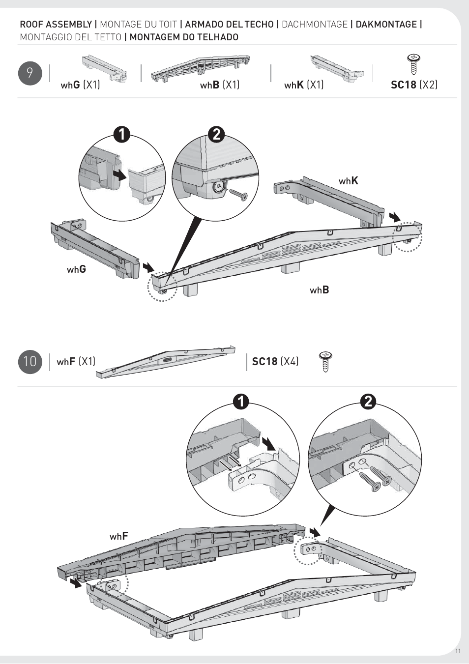 Keter Woodland High User Manual | Page 11 / 19