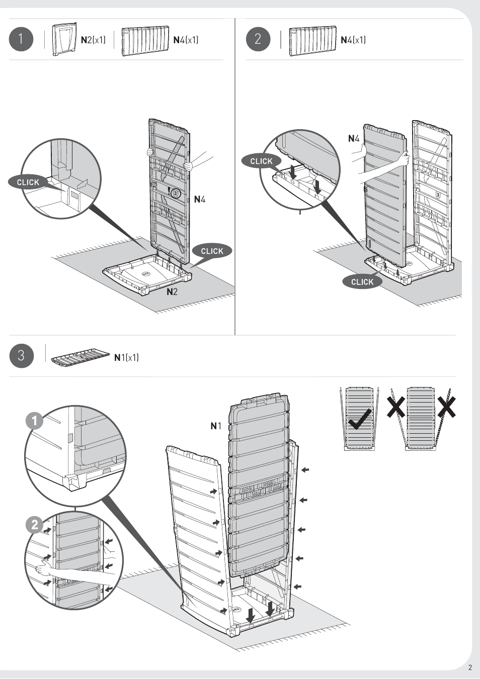 Keter Novel Storage Box User Manual | Page 3 / 8