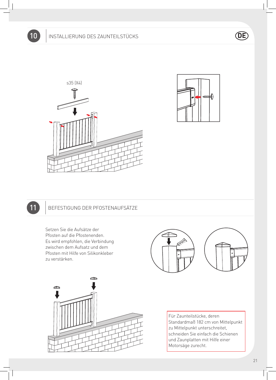 Keter Malaga 6 User Manual | Page 23 / 28
