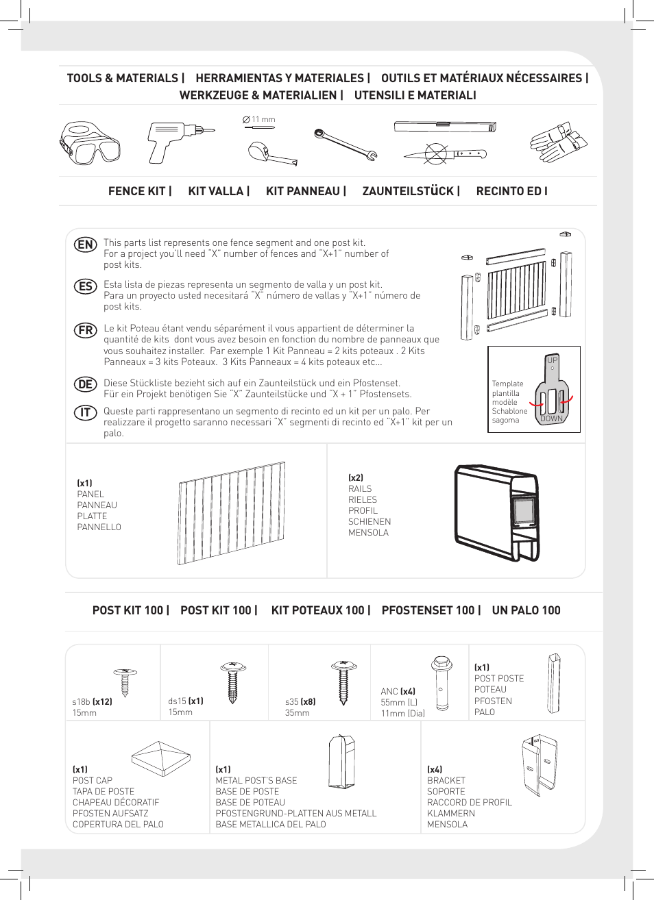 Keter Malaga 6 User Manual | Page 3 / 28