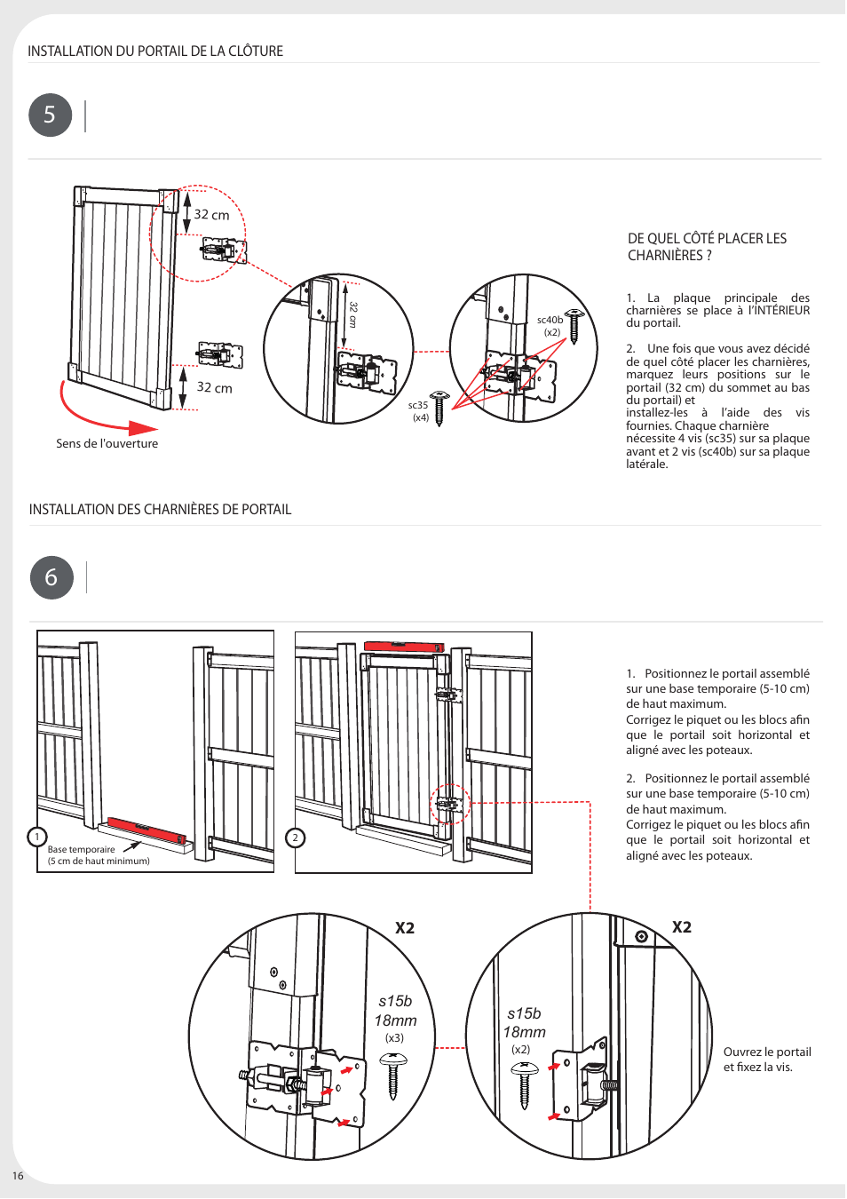 Keter Privacy Gate 4x6 User Manual | Page 16 / 28