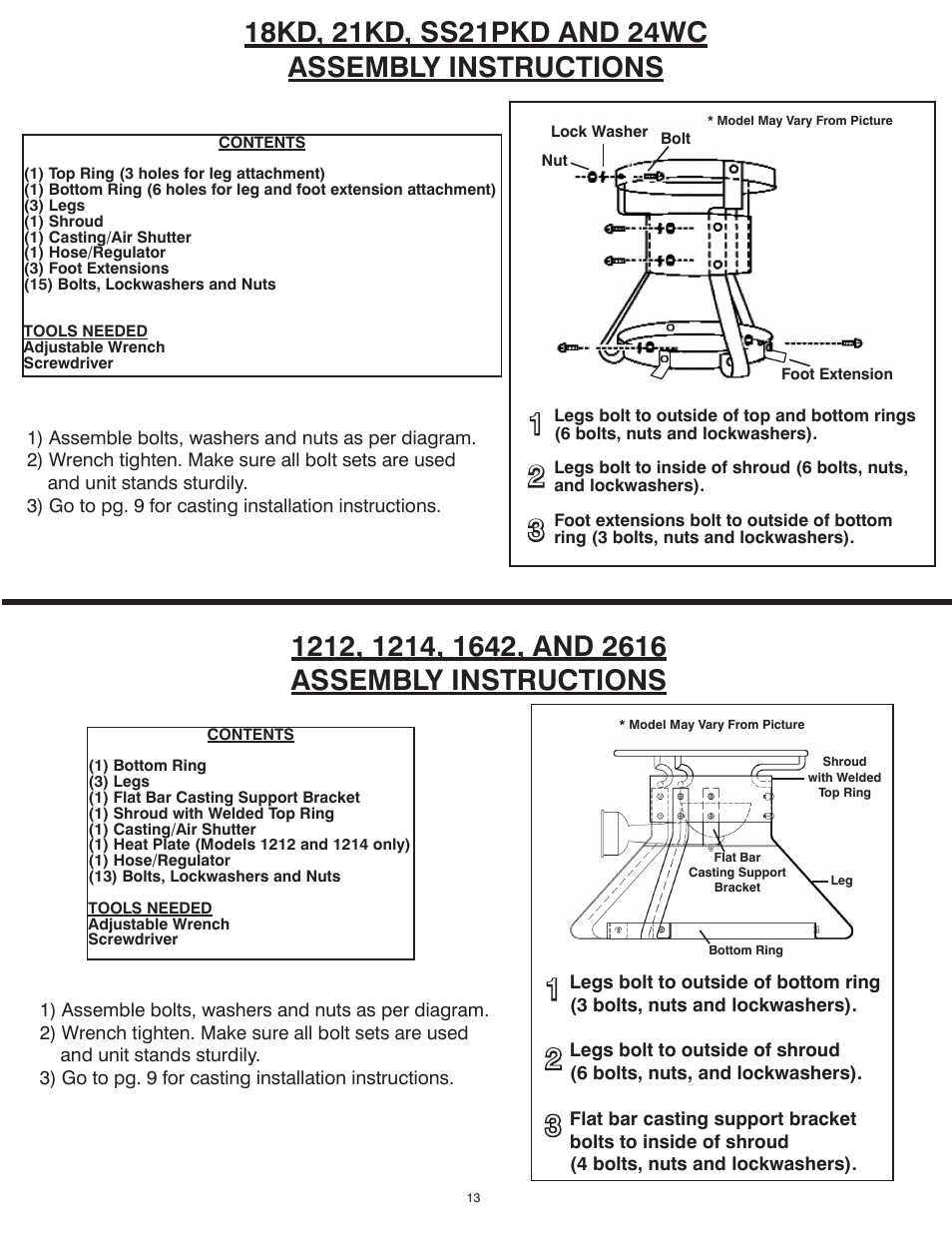 King Kooker Cast Cooker User Manual | Page 13 / 32