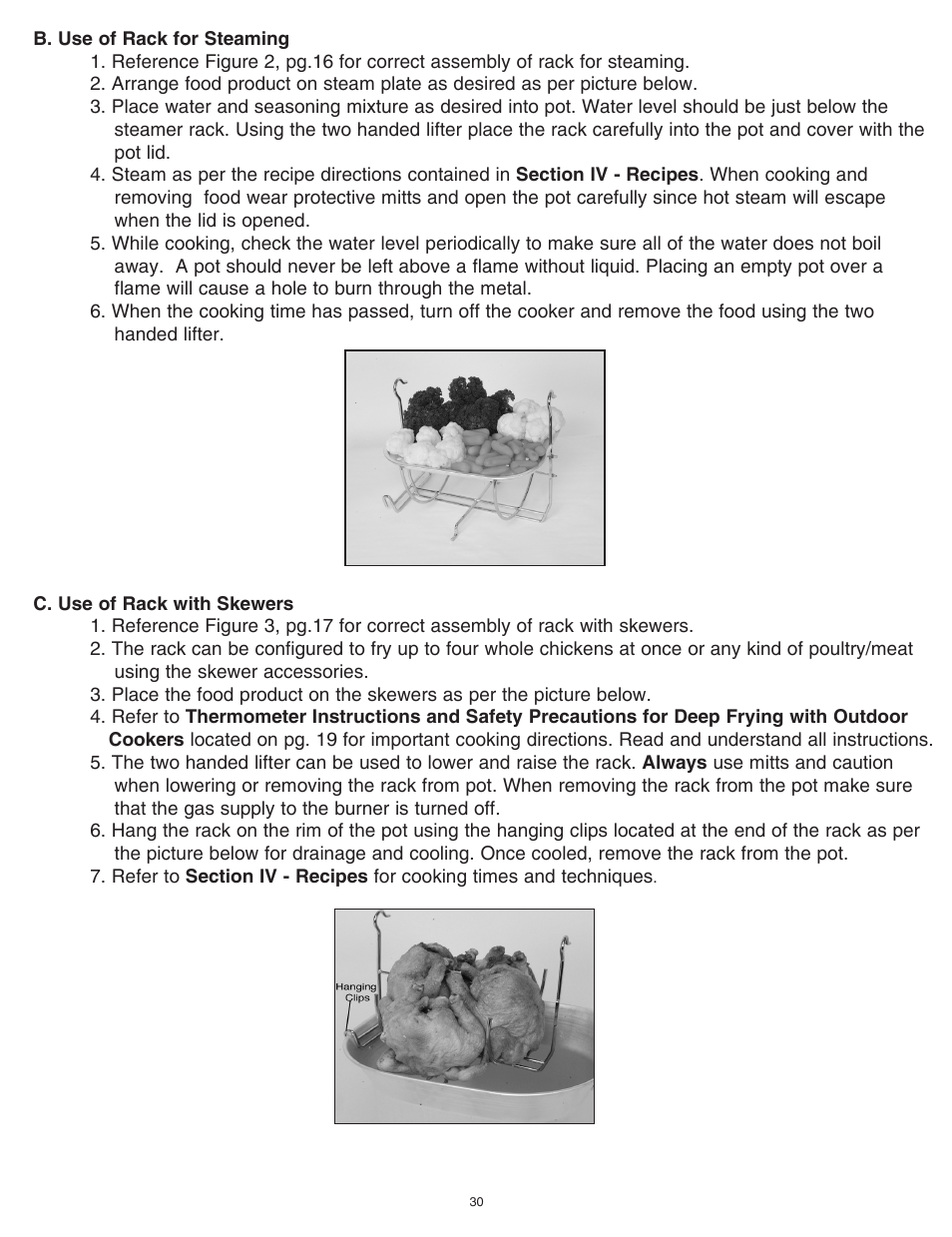 King Kooker Cast Cookers with Timers User Manual | Page 30 / 40