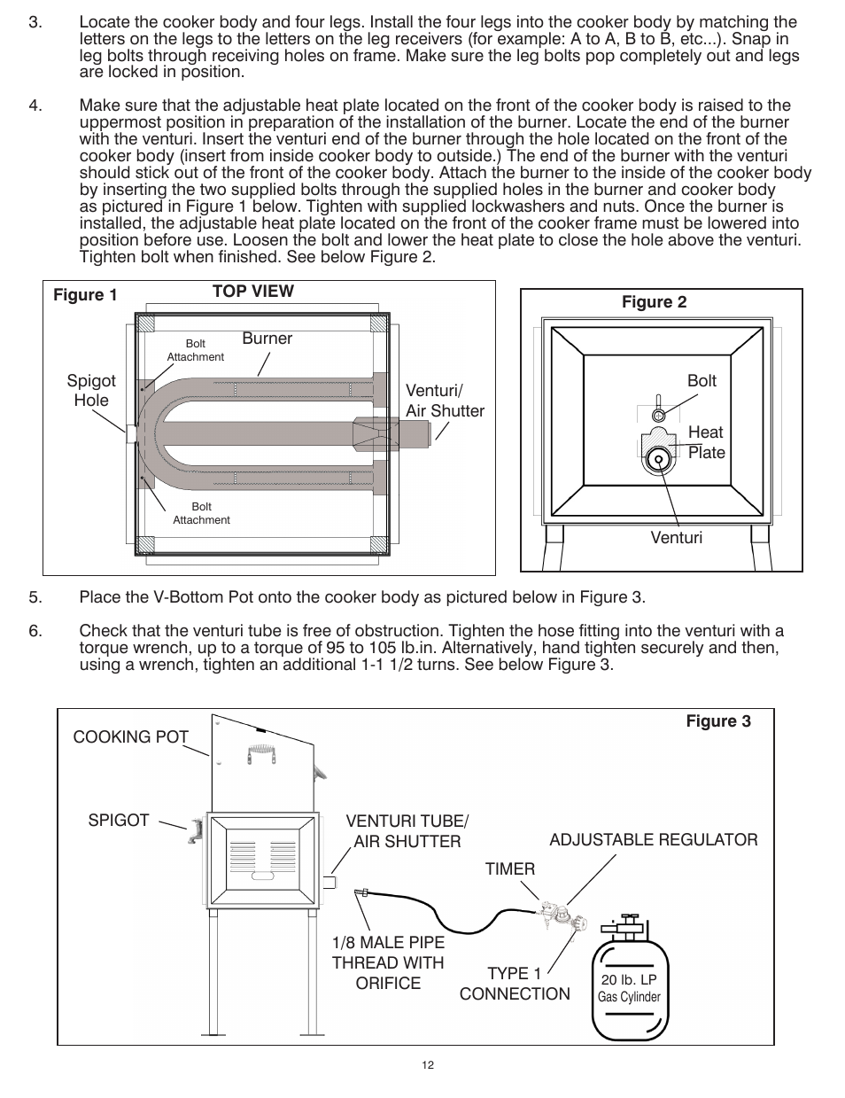 King Kooker 2292 V Bottom Outdoor Cooker User Manual | Page 12 / 32