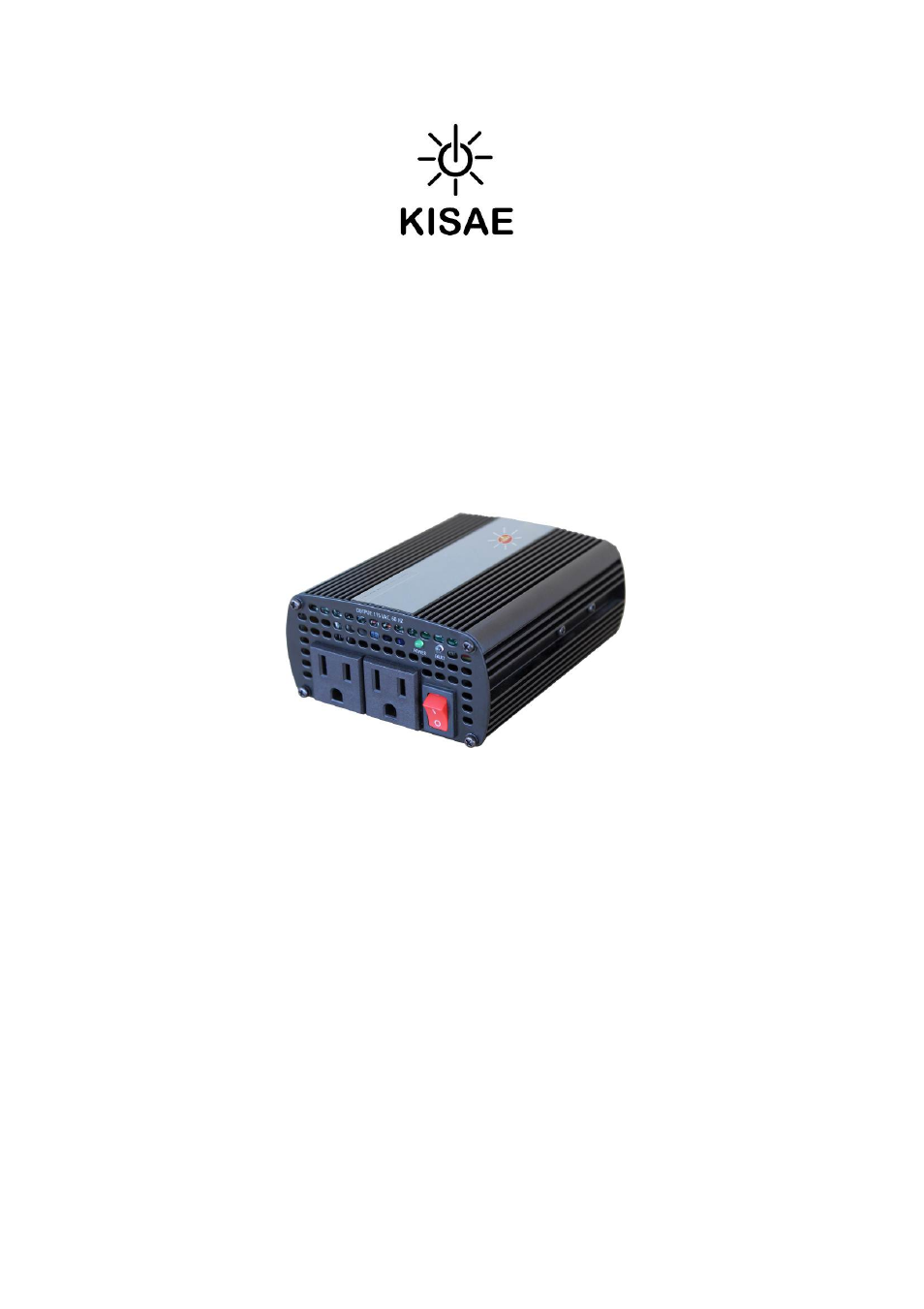 KISAE MW 1204 Power Inverter 400 User Manual | 10 pages