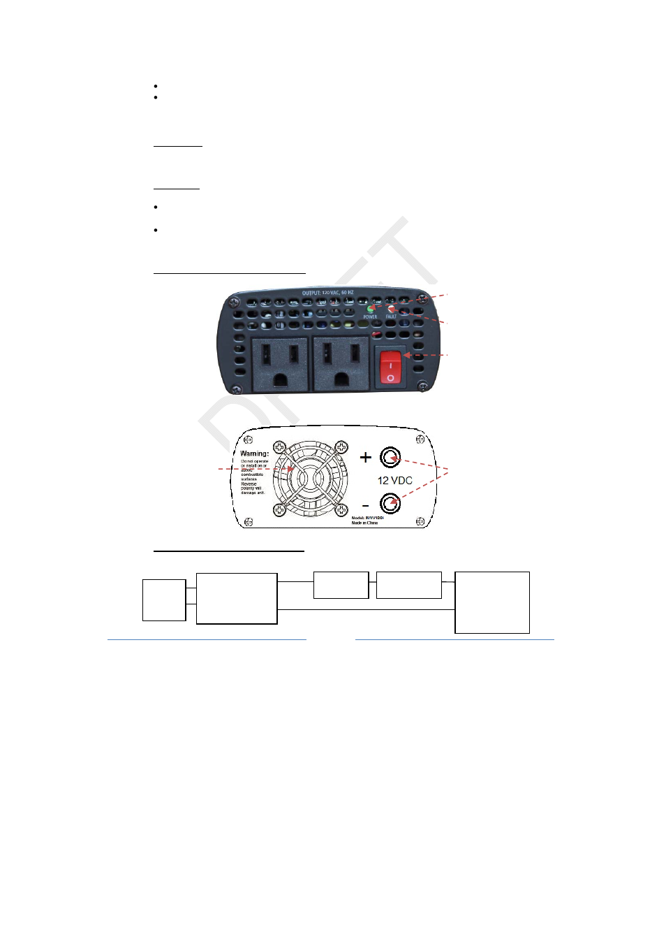 Product description, Installation | KISAE MW 1204 Power Inverter 400 User Manual | Page 5 / 10