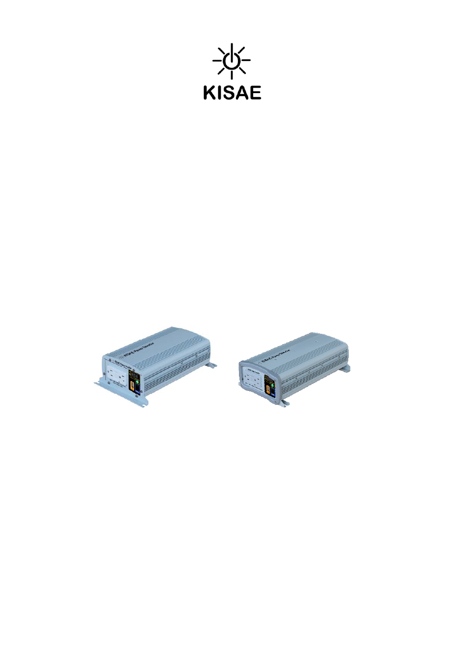 KISAE SW 1220 Power Inverter 1000/2000 User Manual | 12 pages