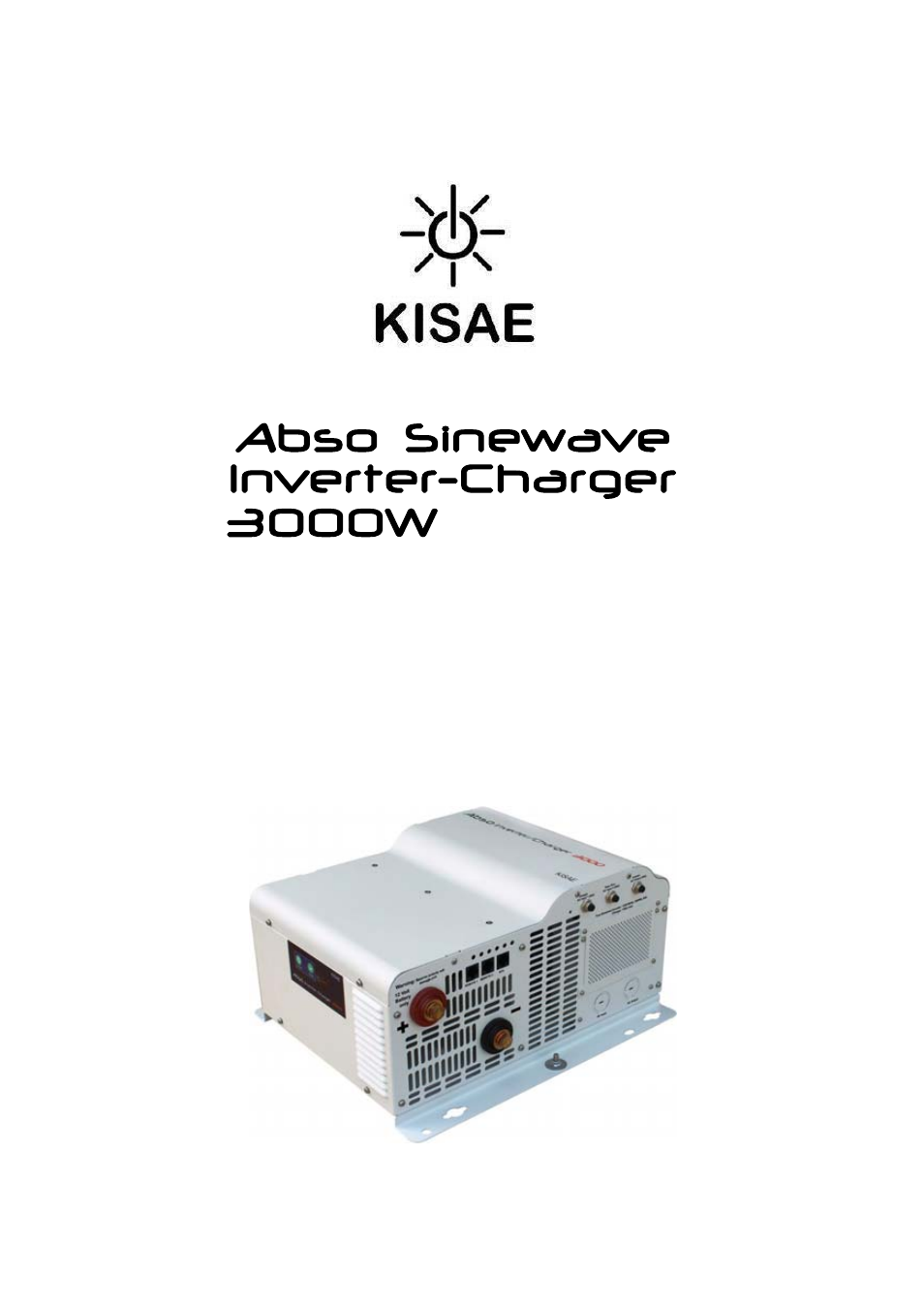 KISAE IC1230150 Inverter-Charger 3000W User Manual | 16 pages