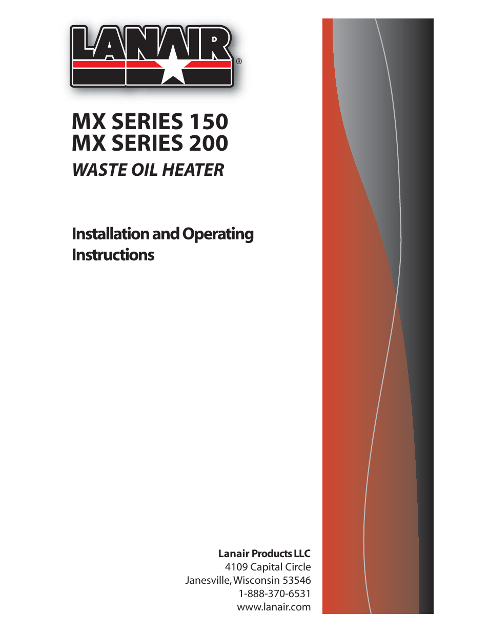 Lanair MX200 User Manual | 56 pages