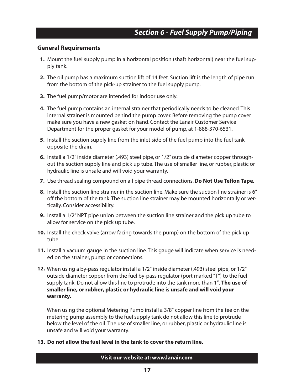 Lanair MX200 User Manual | Page 20 / 56