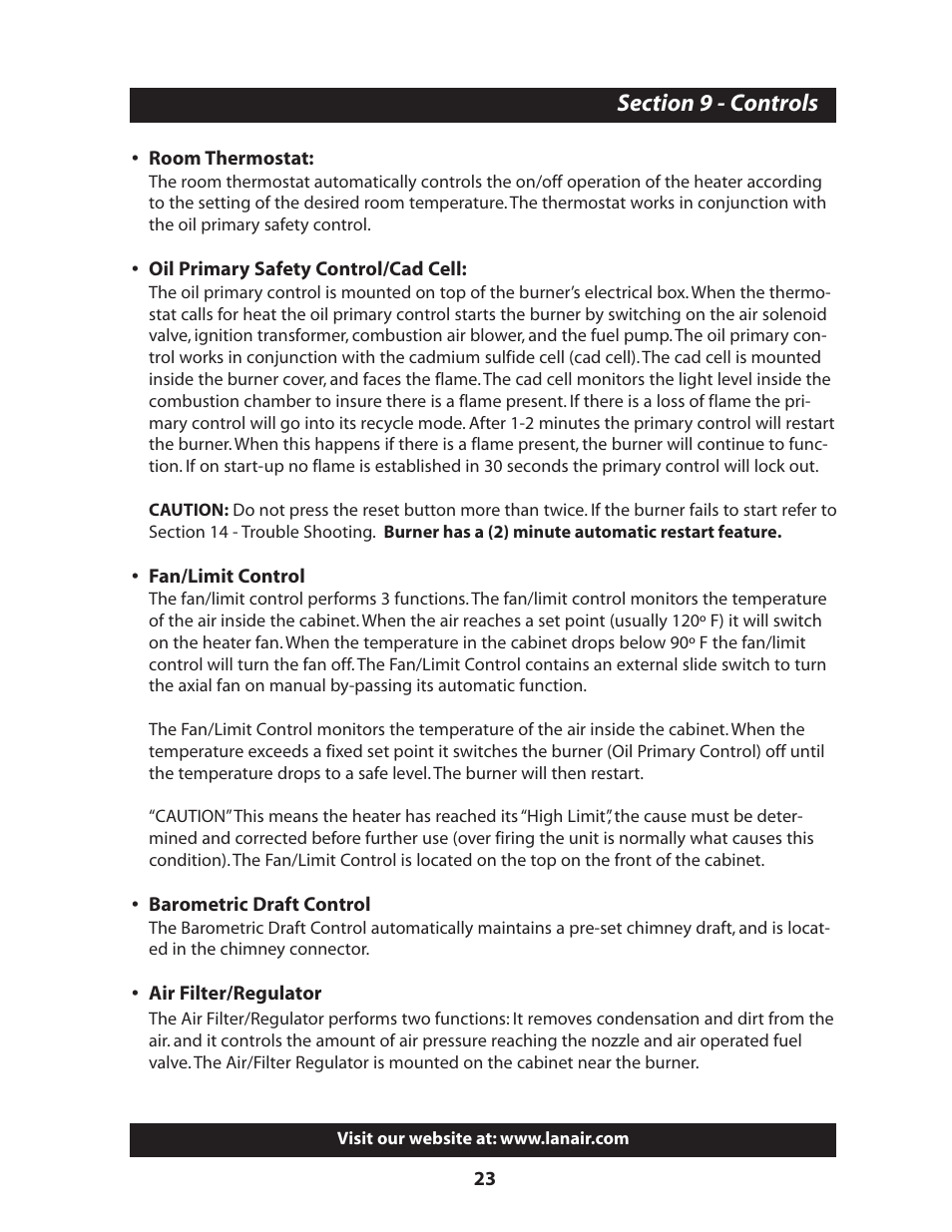 Lanair MX200 User Manual | Page 27 / 56