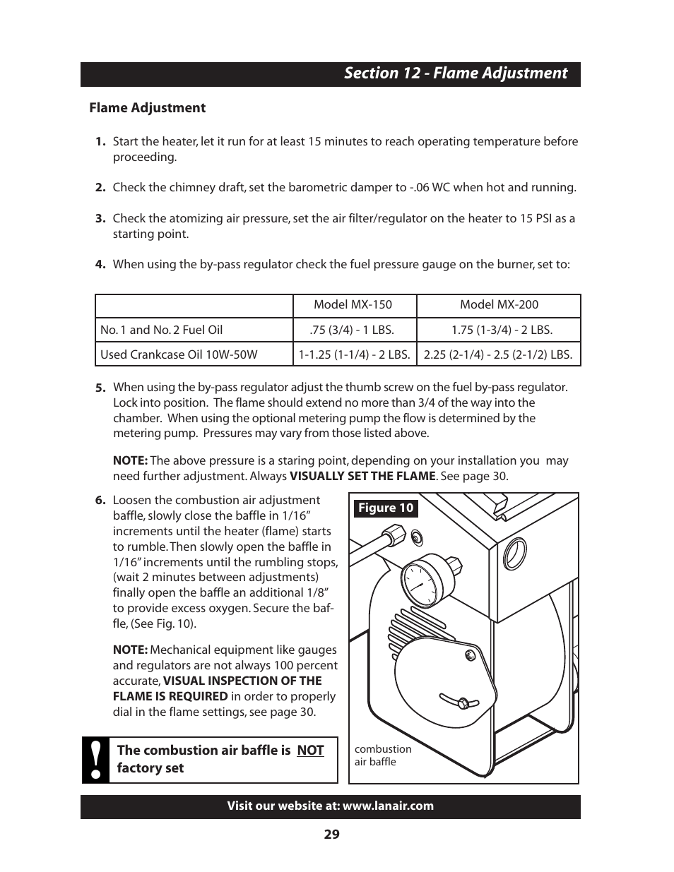 Lanair MX200 User Manual | Page 33 / 56