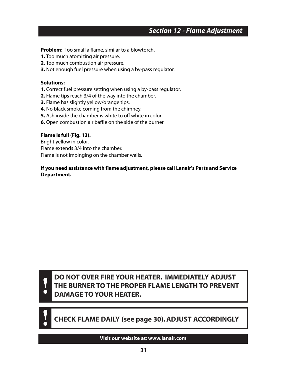 Lanair MX200 User Manual | Page 35 / 56