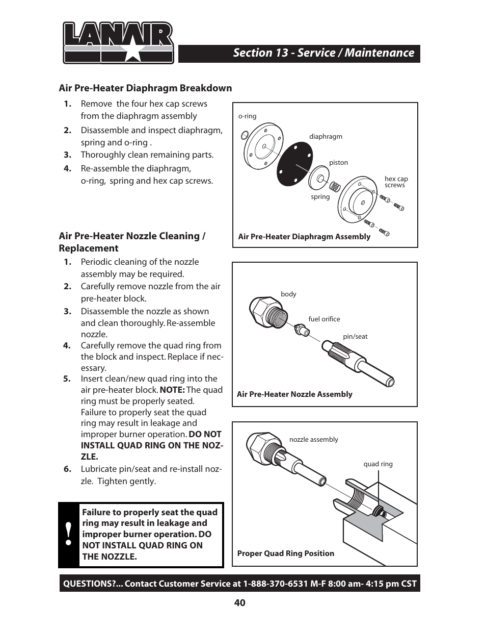 Lanair MX200 User Manual | Page 44 / 56