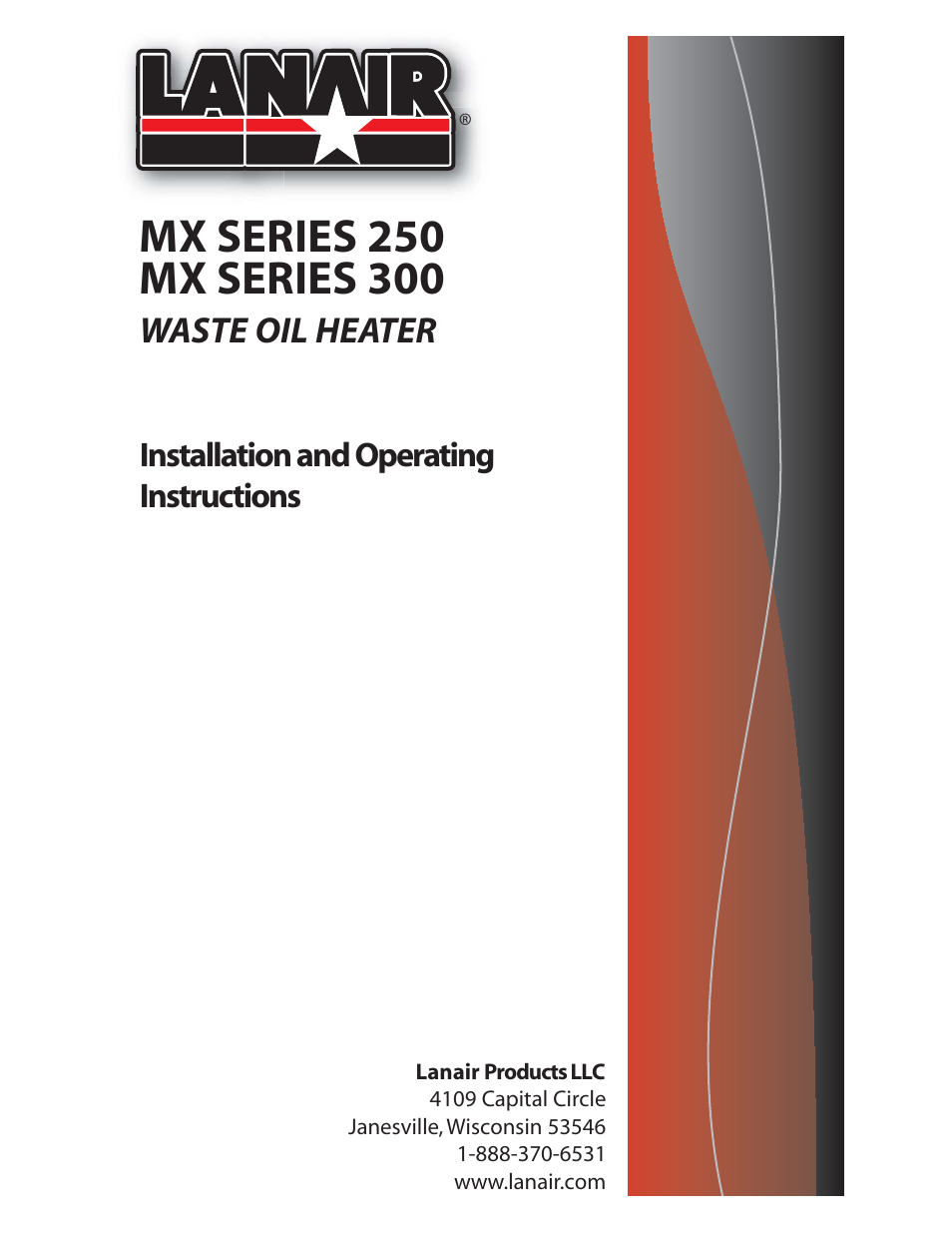 Lanair MX300 User Manual | 56 pages