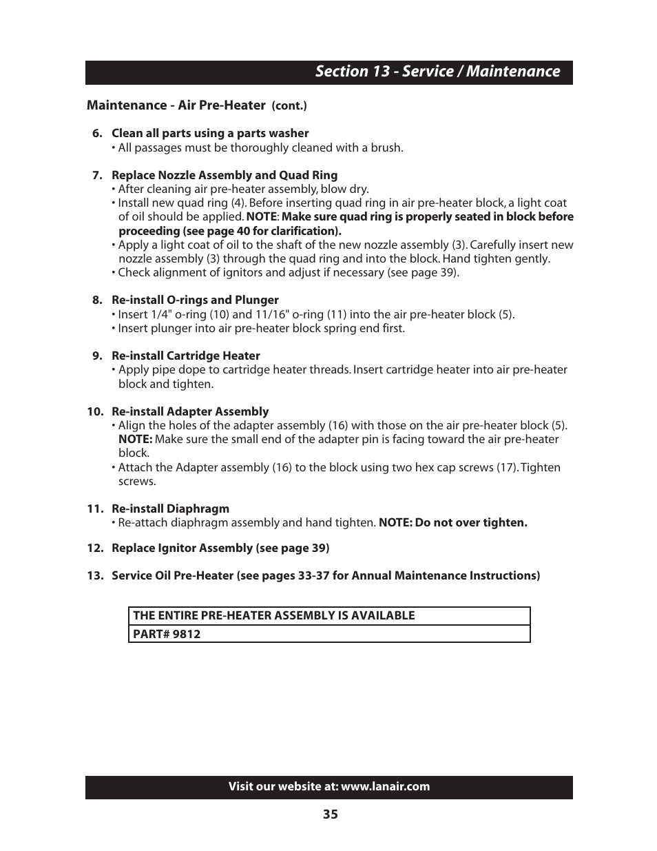 Lanair MX300 User Manual | Page 39 / 56