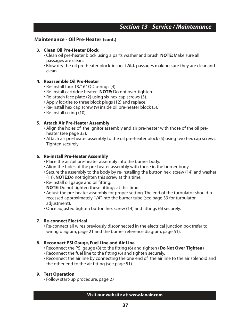 Lanair MX300 User Manual | Page 41 / 56