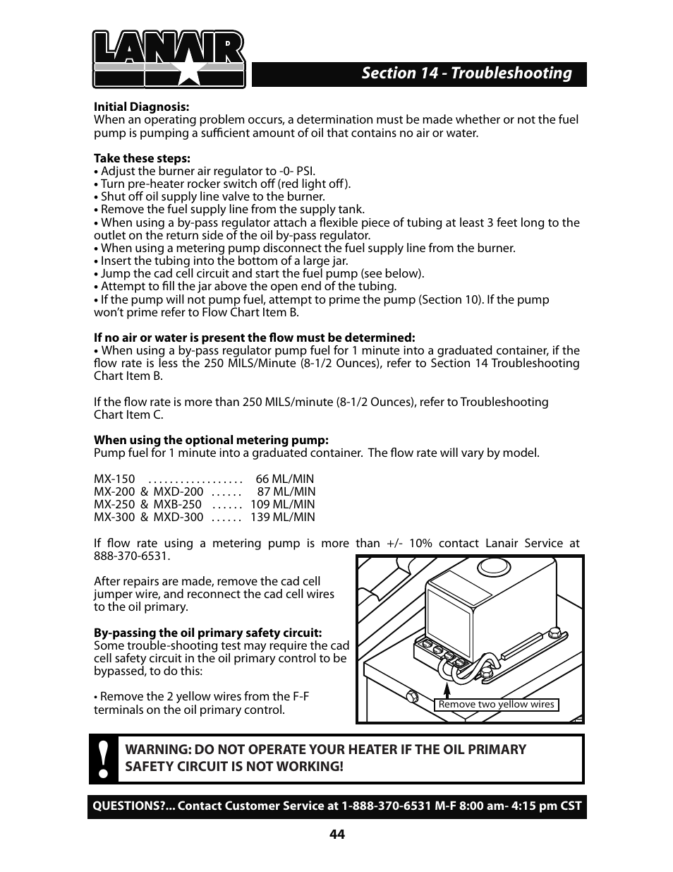 Lanair MX300 User Manual | Page 48 / 56