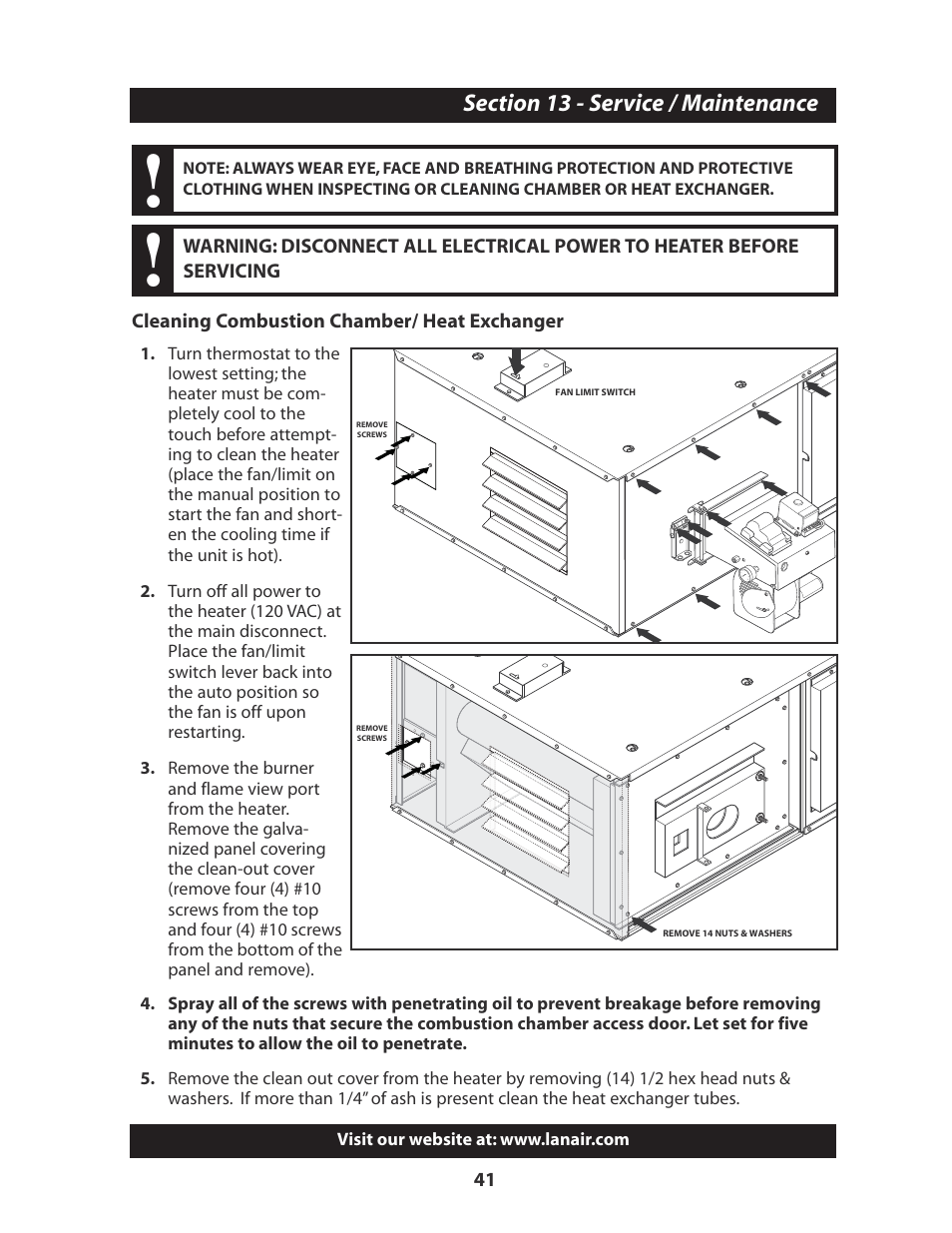 Lanair MXD200 User Manual | Page 45 / 56