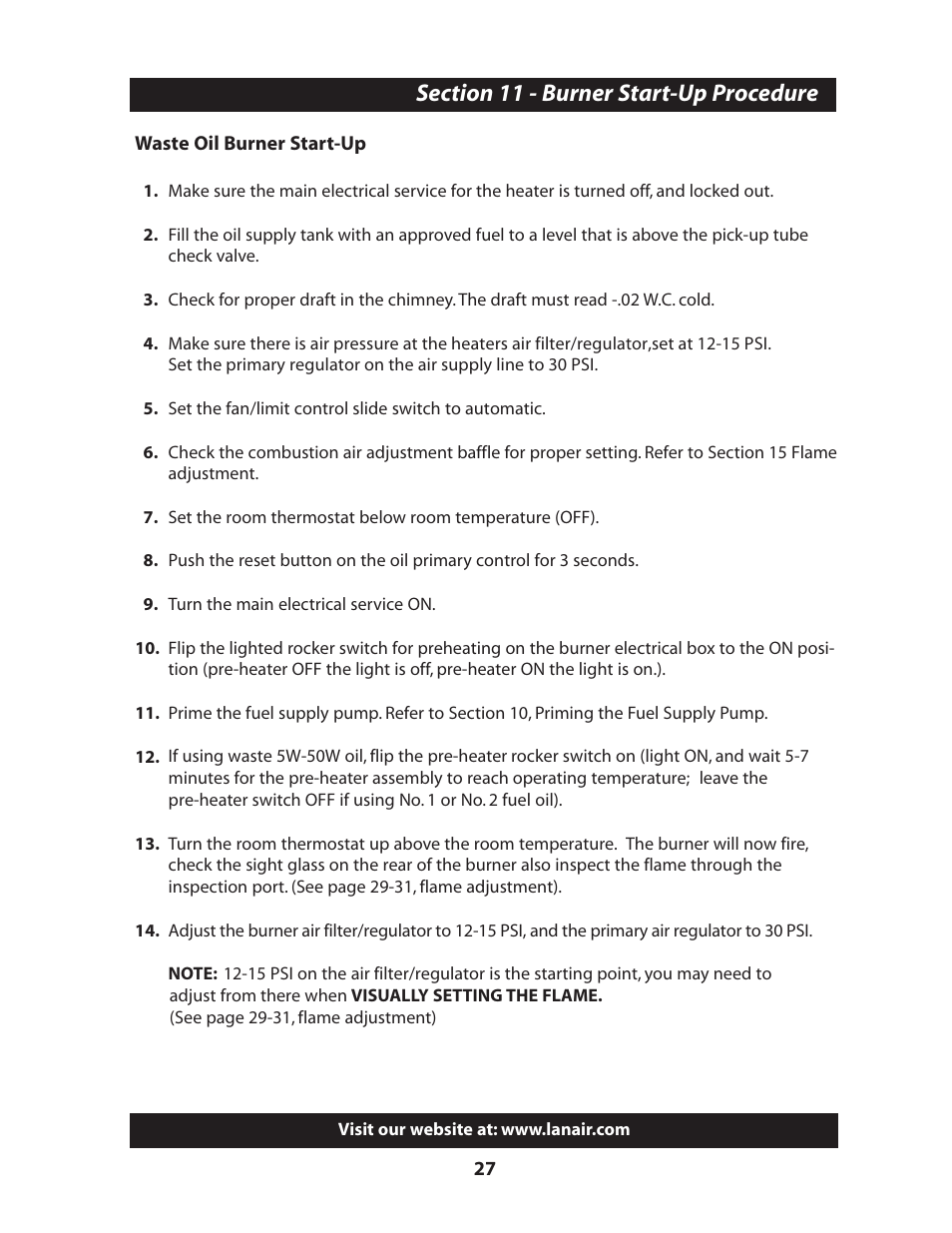 Lanair MXD300 User Manual | Page 31 / 56