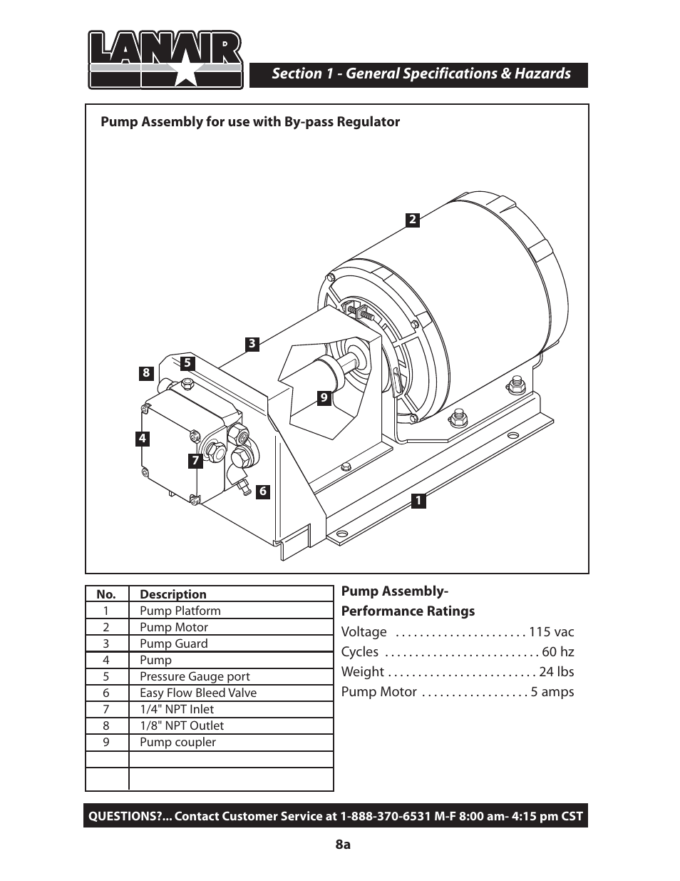 Lanair MXD300 User Manual | Page 8 / 56