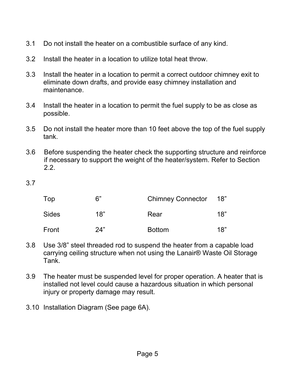 Lanair HI140 User Manual | Page 6 / 85