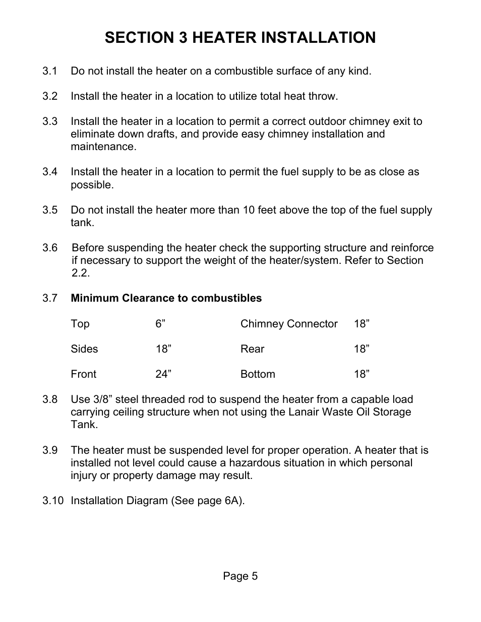 Lanair HI140i User Manual | Page 6 / 90