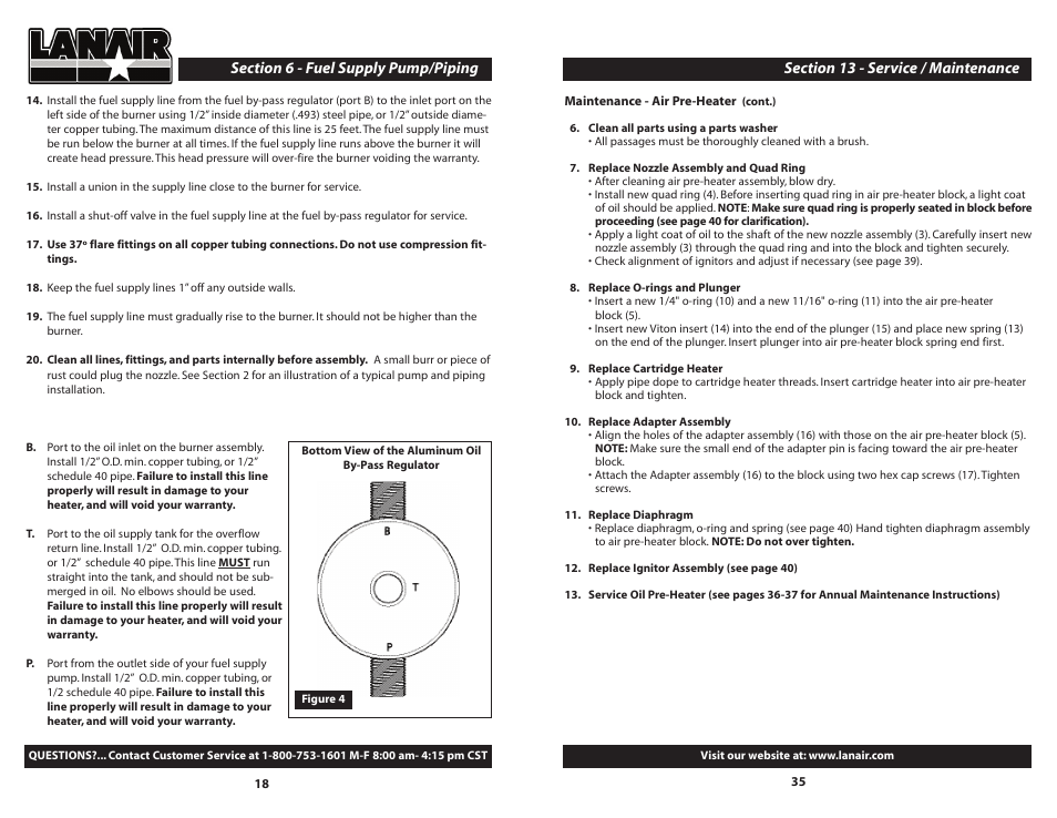 Lanair DHI 300 User Manual | Page 18 / 52