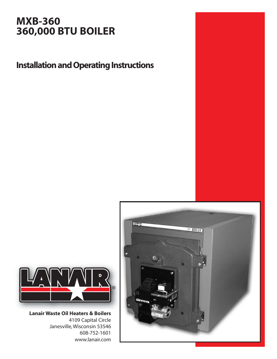 Lanair MXB360 User Manual | 44 pages