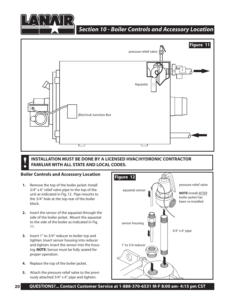 3ection | Lanair MXB400 User Manual | Page 20 / 44