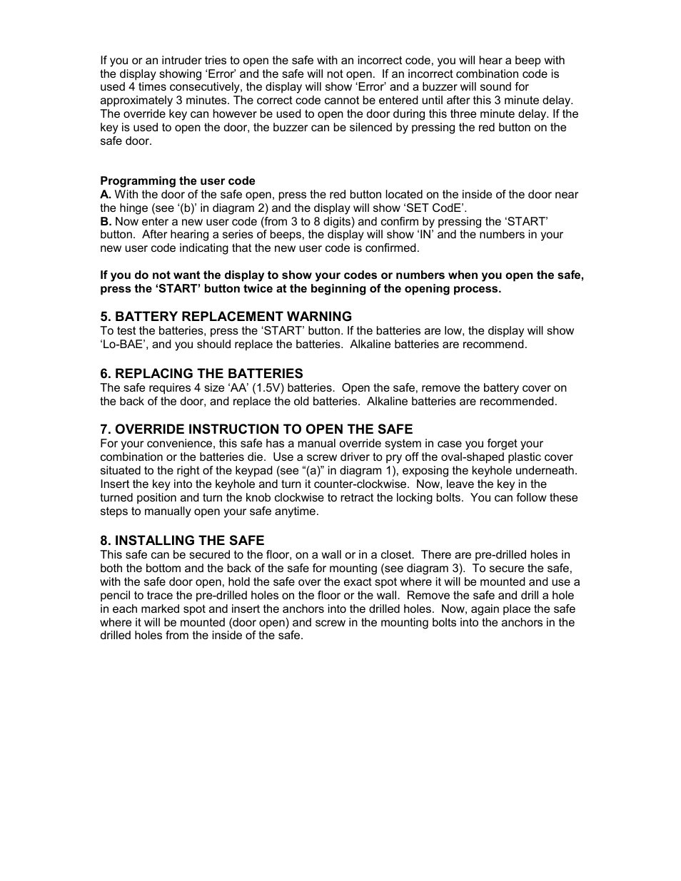 LOCKSTATE LS-20ED User Manual | Page 2 / 3