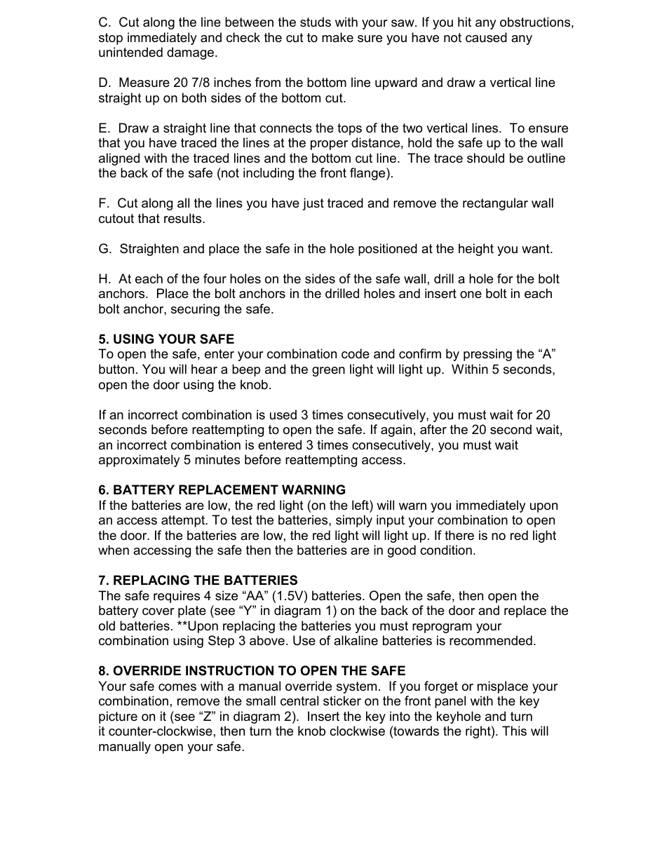 LOCKSTATE LS-52-EN User Manual | Page 2 / 3