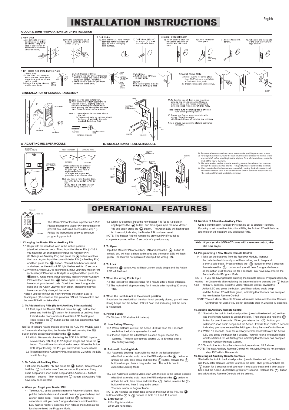 LOCKSTATE LS-DBS User Manual | 1 page