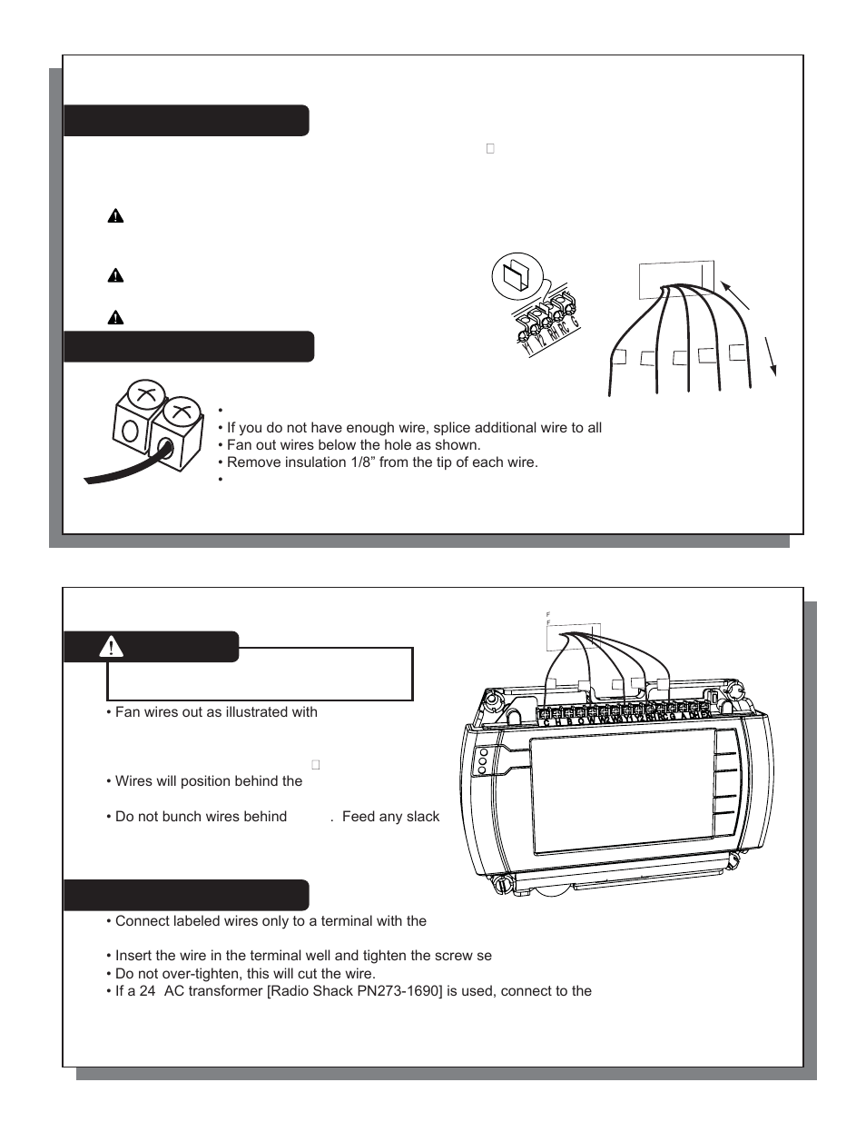 Caution, What wires do you have, Prepare wires | Connect your wires | LOCKSTATE LS-90 Installation Guide User Manual | Page 3 / 8