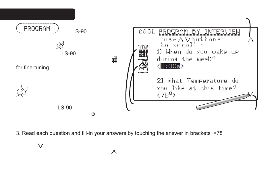 Program, Menu functions | LOCKSTATE LS-90 Operation Guide User Manual | Page 7 / 20