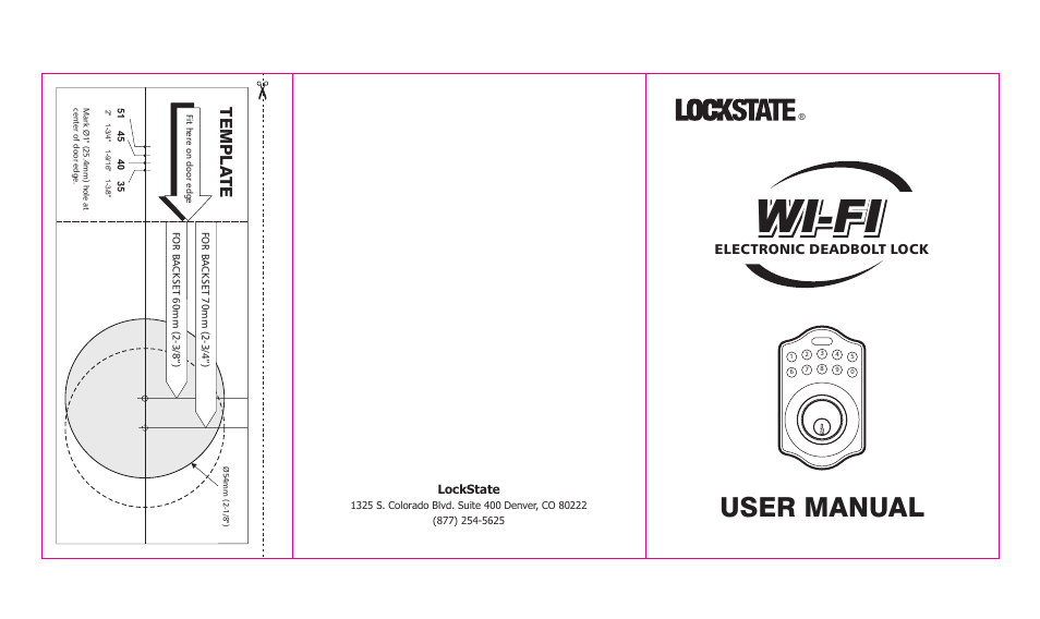 LOCKSTATE LS-L500i User Manual | 7 pages
