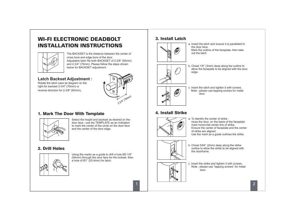 LOCKSTATE LS-L500i User Manual | Page 2 / 7
