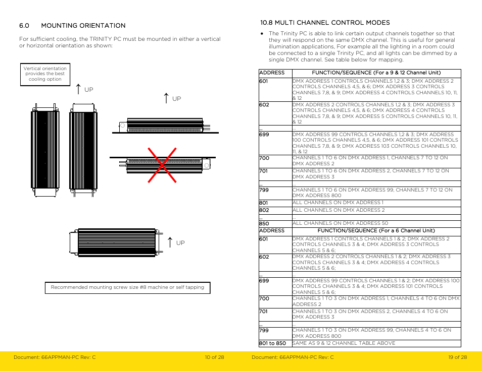 LumaStream Trinity Power Cord User Manual | Page 10 / 14
